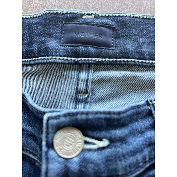 Mother Women's Blue Jeans Size 29 The Mid Rise Dazzler Ankle - Picture 6 of 13